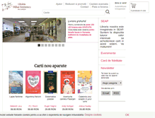 Tablet Screenshot of librariaeminescu.ro